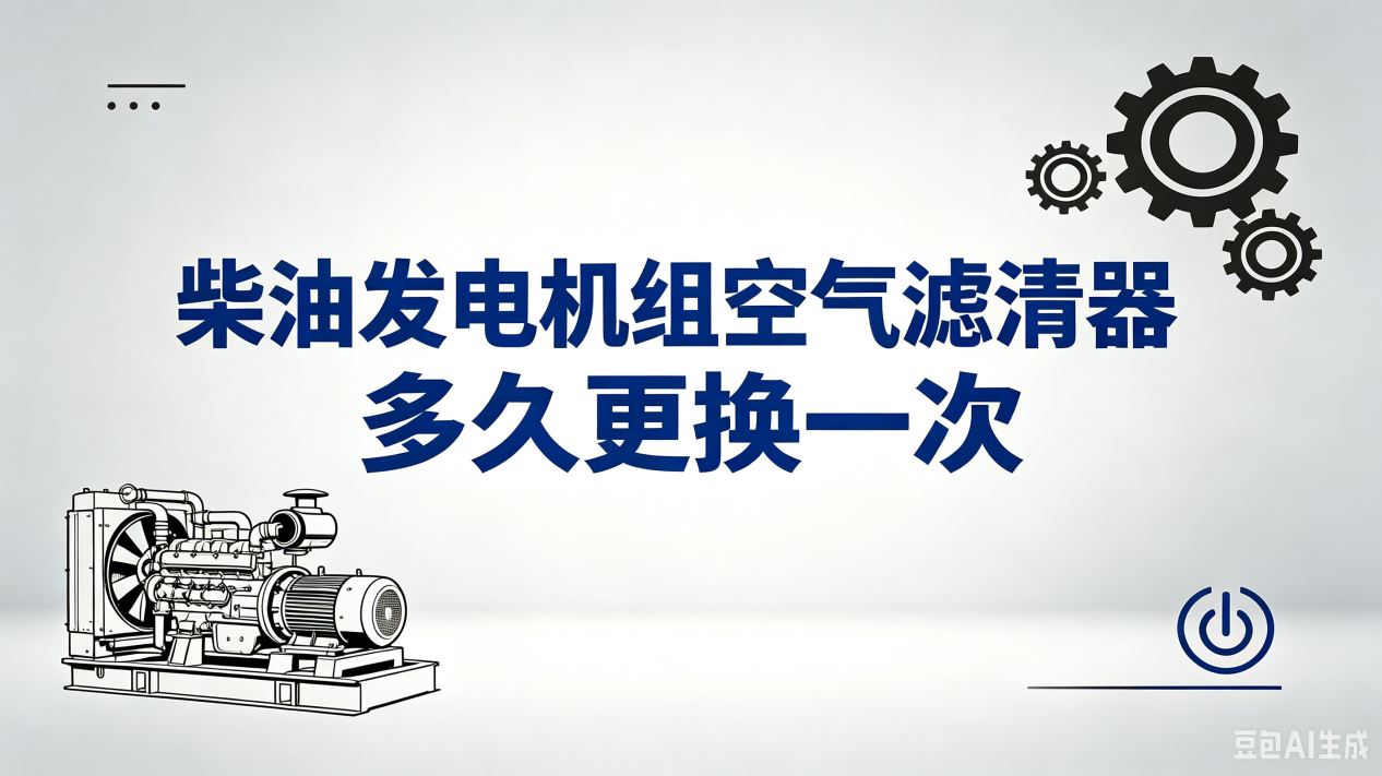 柴油发电机组空气滤清器多久更换一次