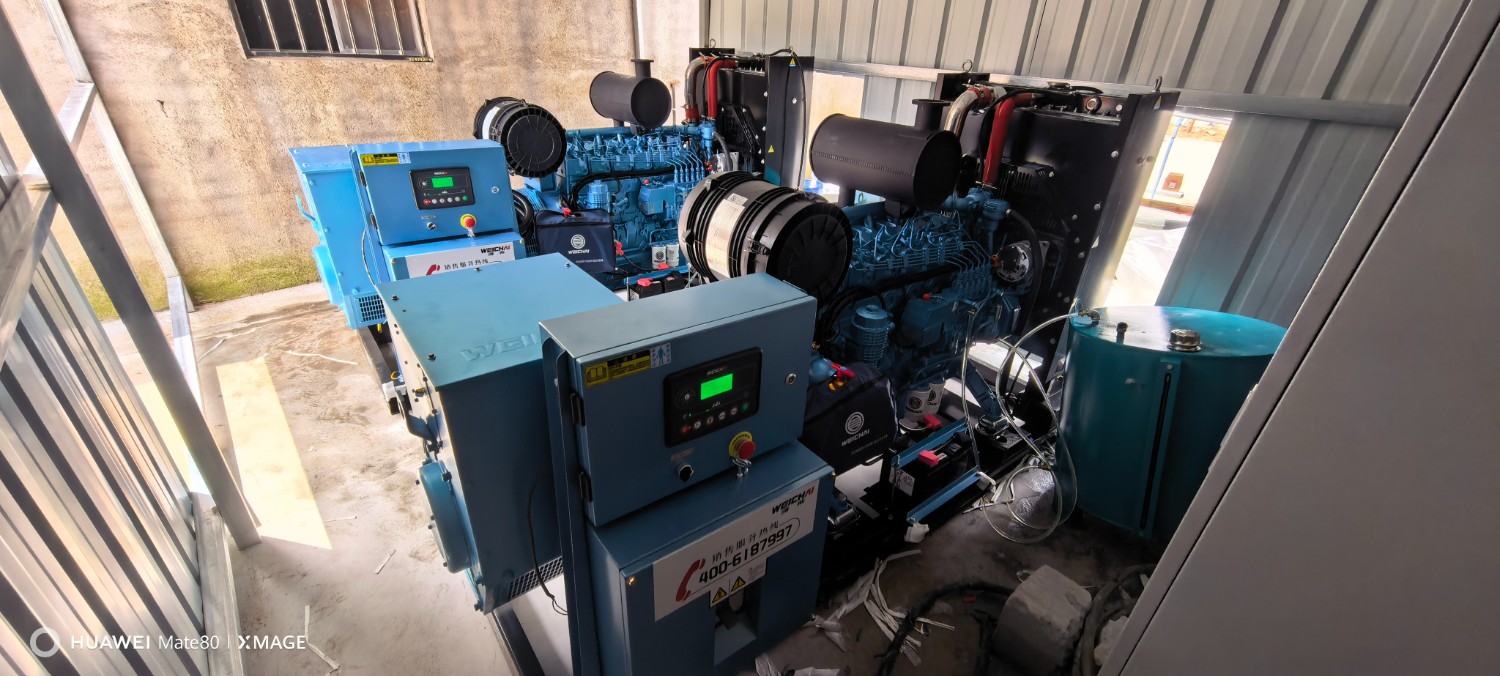 邳州养殖场潍柴原装发电机组150KW