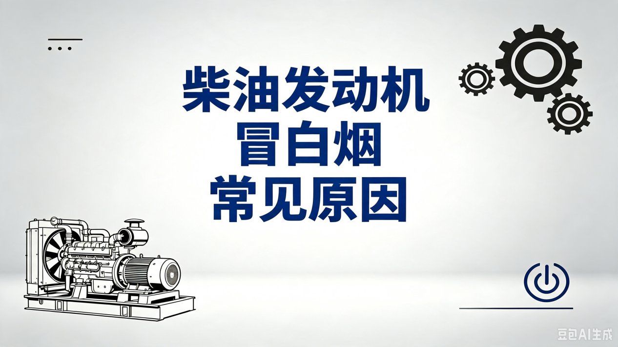 柴油发动机冒白烟常见原因、故障区分及简易排查方法